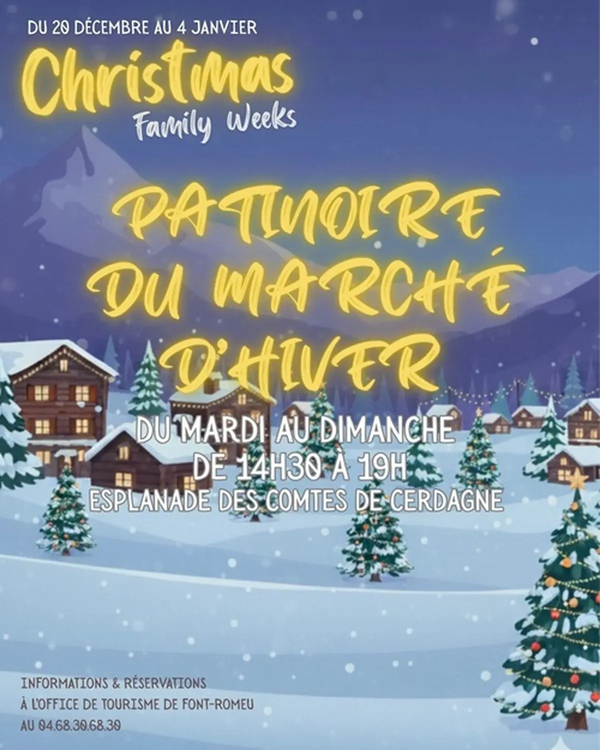 Patinoire Du Marché D'Hiver