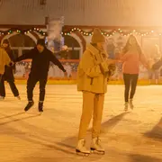 Patinoire éphémère de Noël