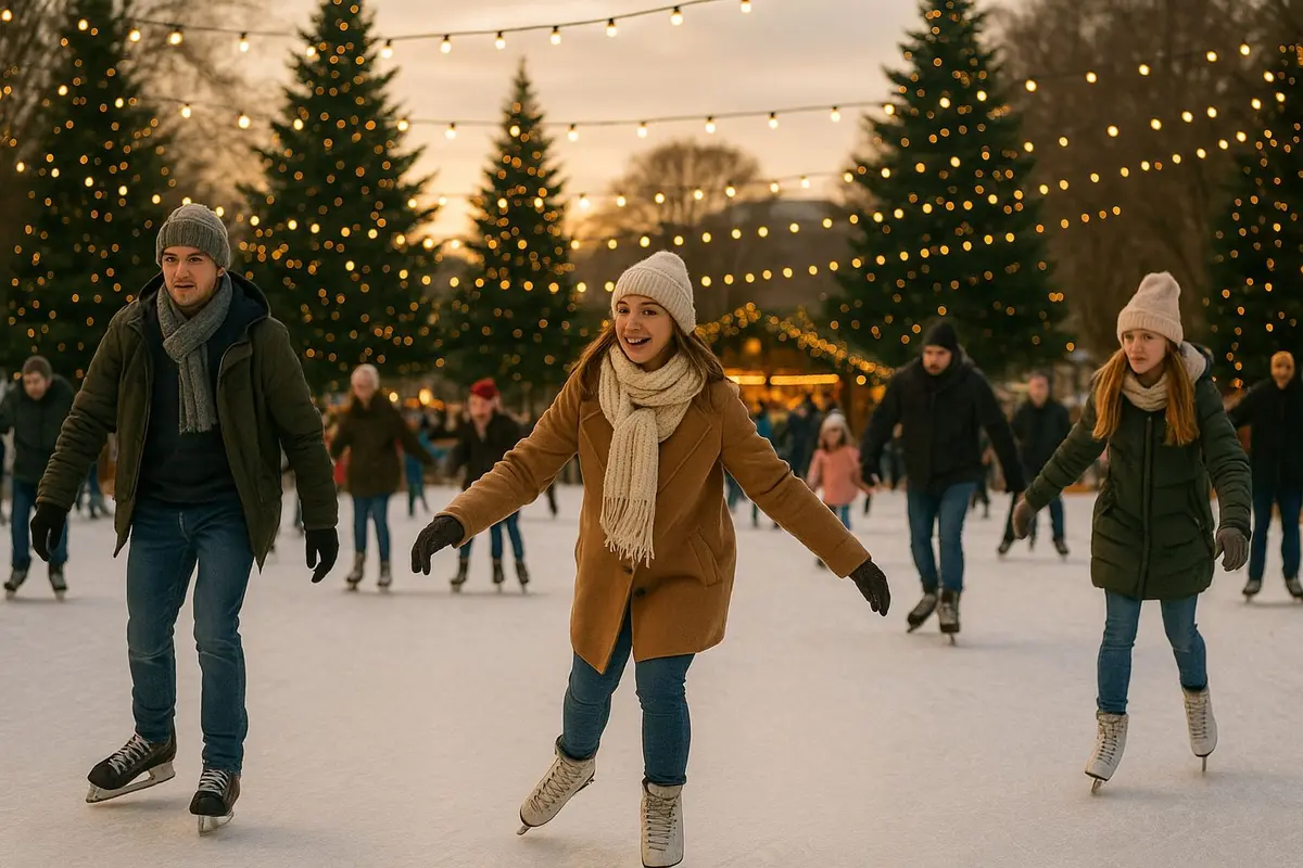 Le guide des patinoires &eacute;ph&eacute;m&egrave;res de No&euml;l &agrave; Paris - Hiver 2025/2026