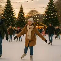 Le guide des patinoires éphémères de Noël à Paris - Hiver 2025/2026 DR