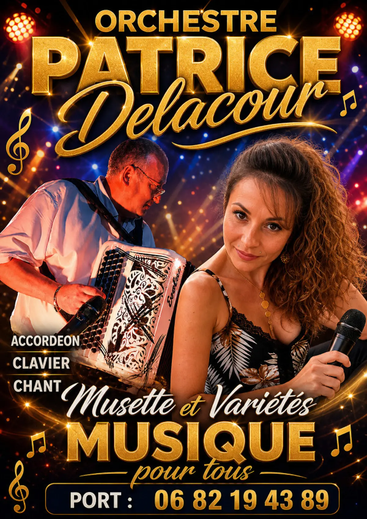 Patrice Delacour en duo (bal musette)