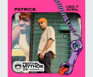 Festival Mythos 2023 : Rare Americans + Johan Papaconstantino + Patrice + Etienne de Crécy