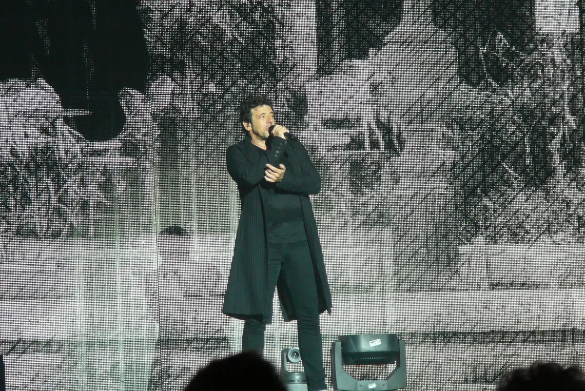 Patrick Bruel, sur la sc&egrave;ne du Forrest National en mai 2019