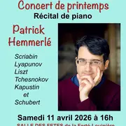 Patrick Hemmerlé, Récital de piano