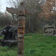 Patrick Van Ingen : sculpteur sur bois à la tronçonneuse