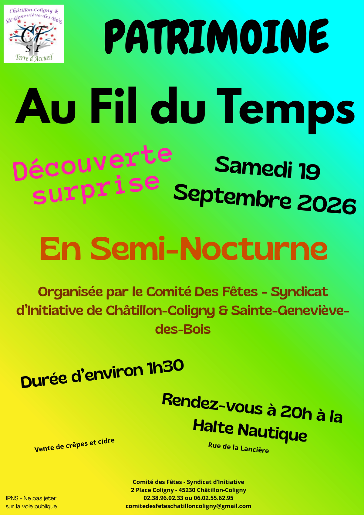 Patrimoine au fil du temps