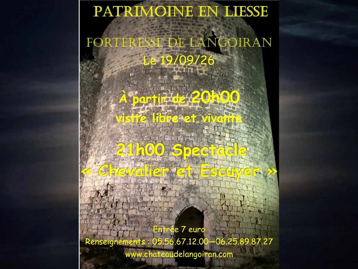 Patrimoine en liesse : Chevalier et Ecuyer