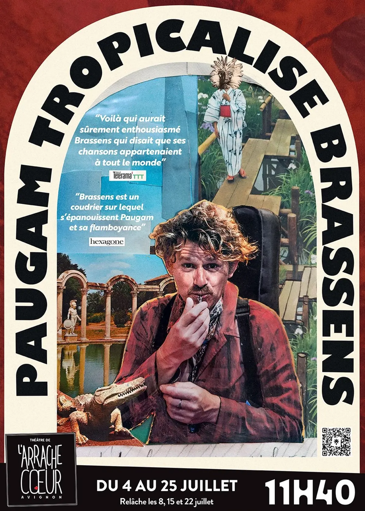 Paugam tropicalise Brassens