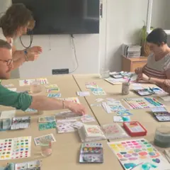 Pause midi dessin aquarelle à Saint-Herblain (44)