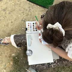 Pause ré-créative à l'aquarelle au Jardin des Peintres