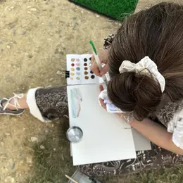 Pause ré-créative à l'aquarelle au Jardin des Peintres