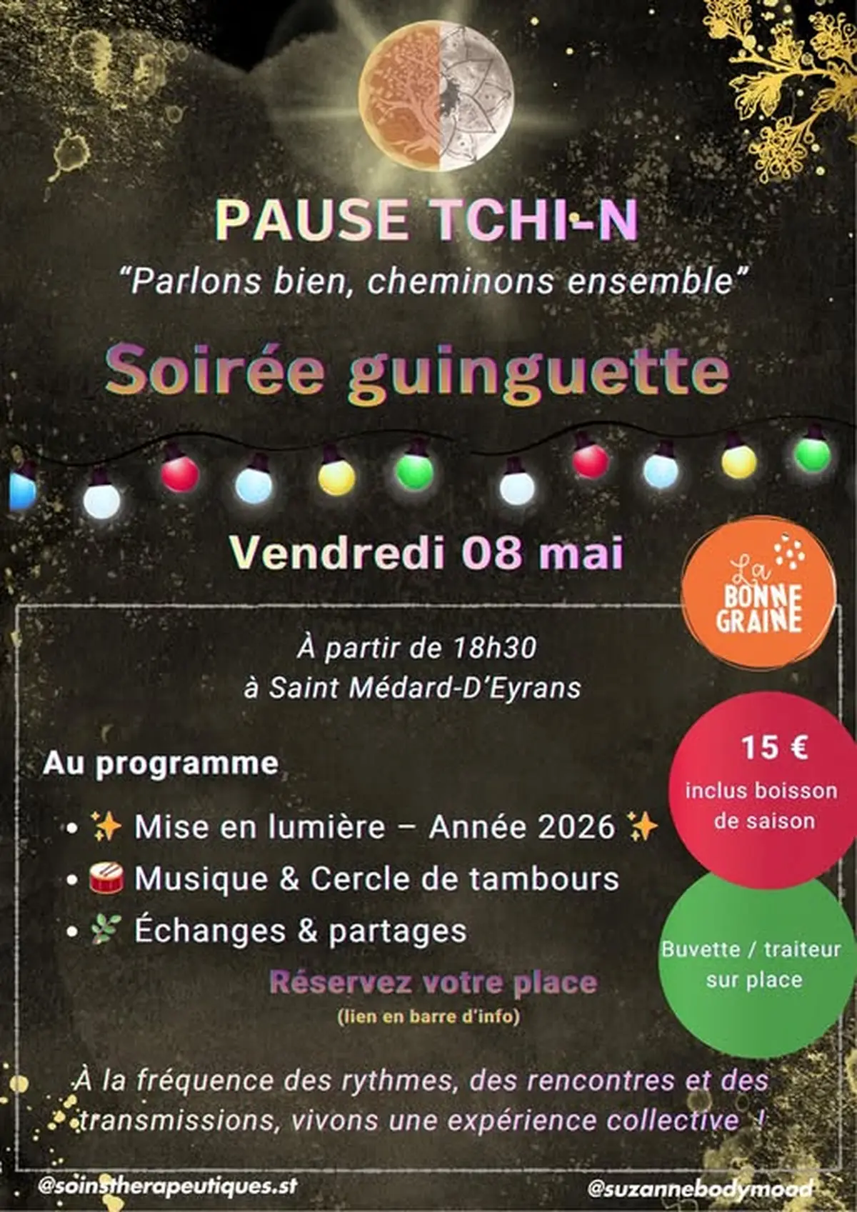 PAUSE T'CHIN - Soirée guinguette