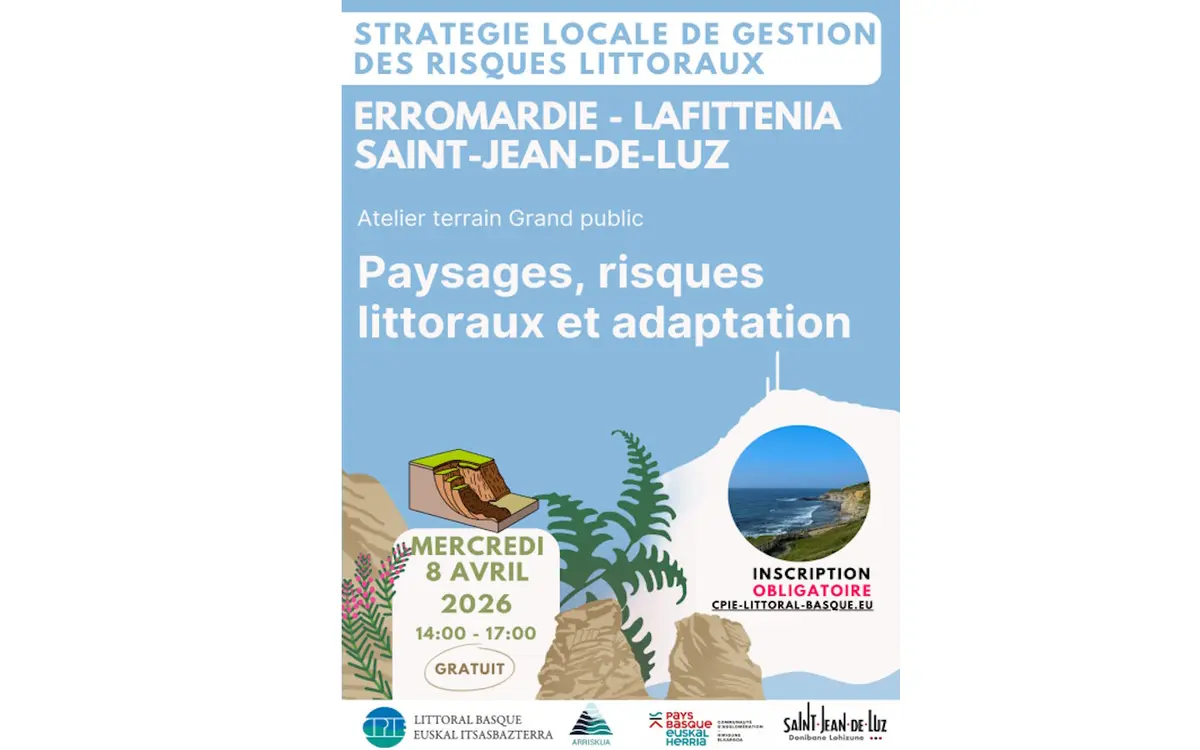Paysages, risques littoraux et adaptation à Saint-Jean-de-Luz