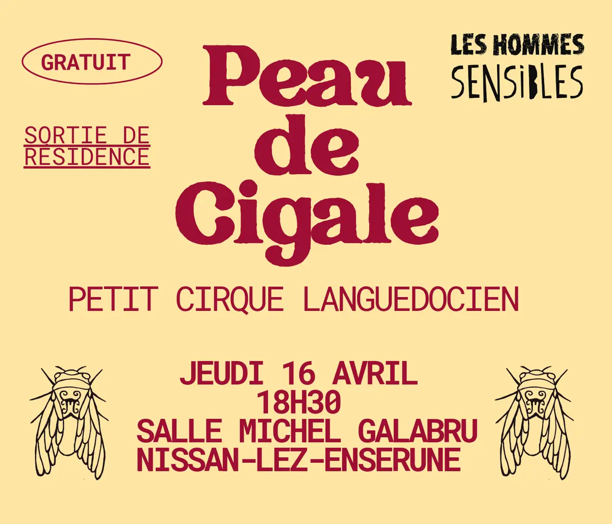Peau De Cigale Par La Cie Les Hommes Sensibles