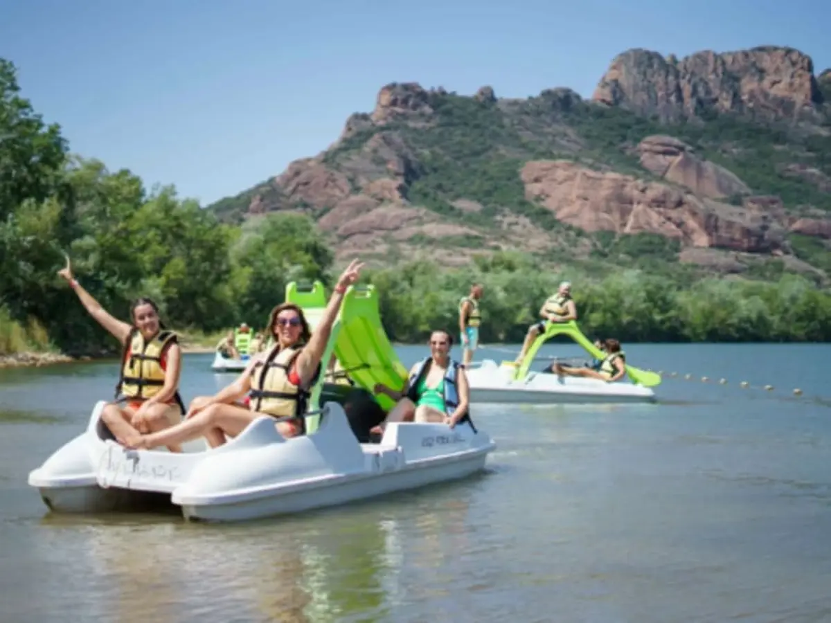 Pédalo à Roquebrune-sur-Argens (83)