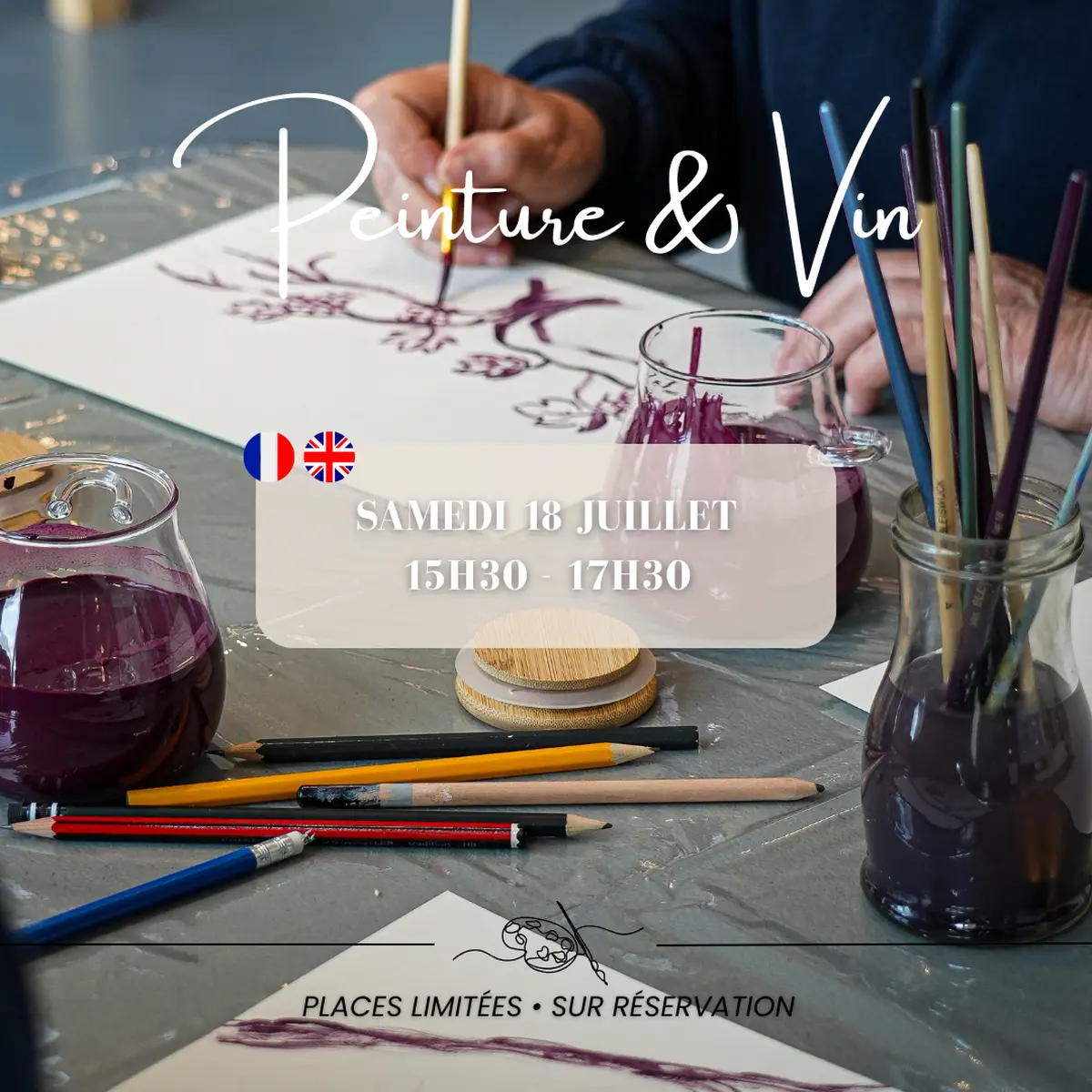 Peinture & Vin au Château Larose-Trintaudon