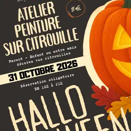 Peinture sur citrouille - Spécial halloween