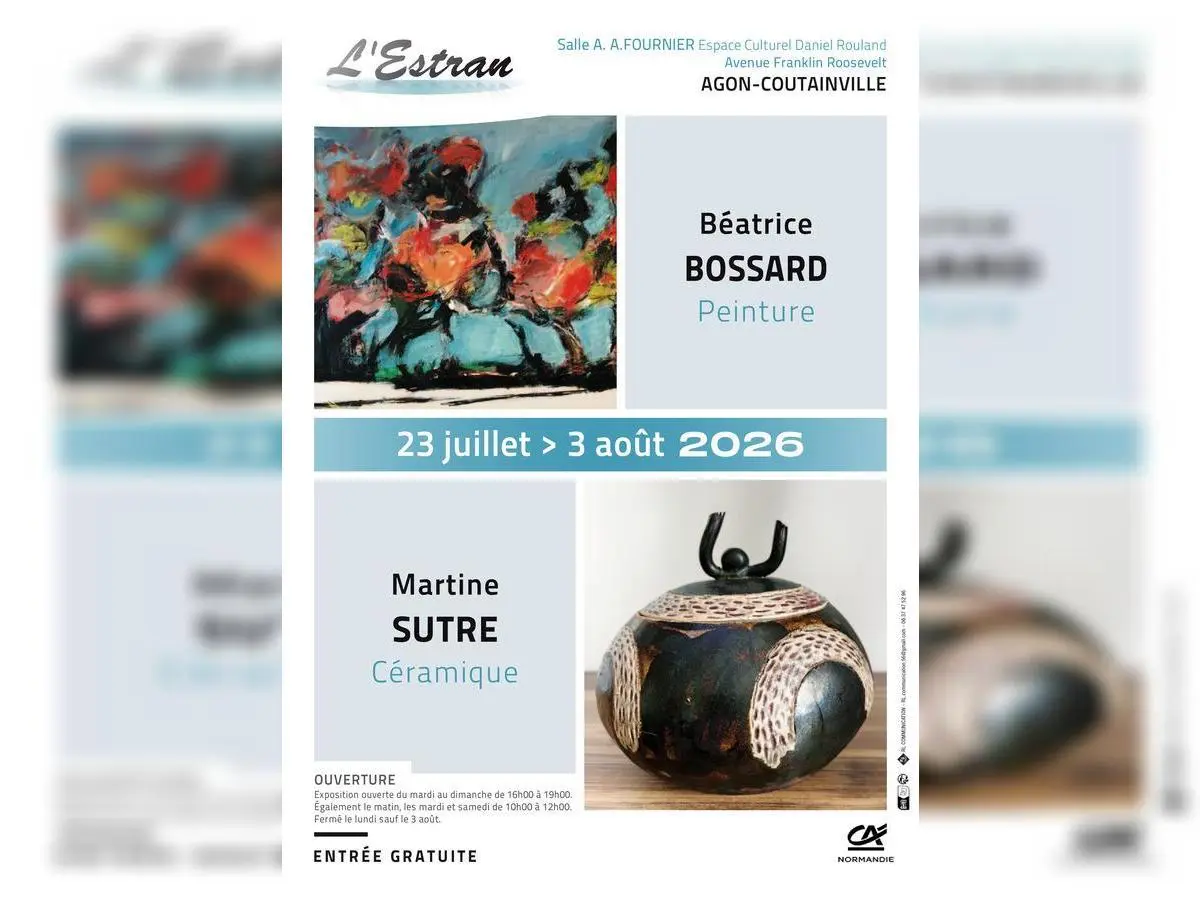 Peintures, Béatrice Bossard - céramique, Martine Sutre