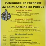 Pélerinage en l'honneur de Saint Antoine de Padoue
