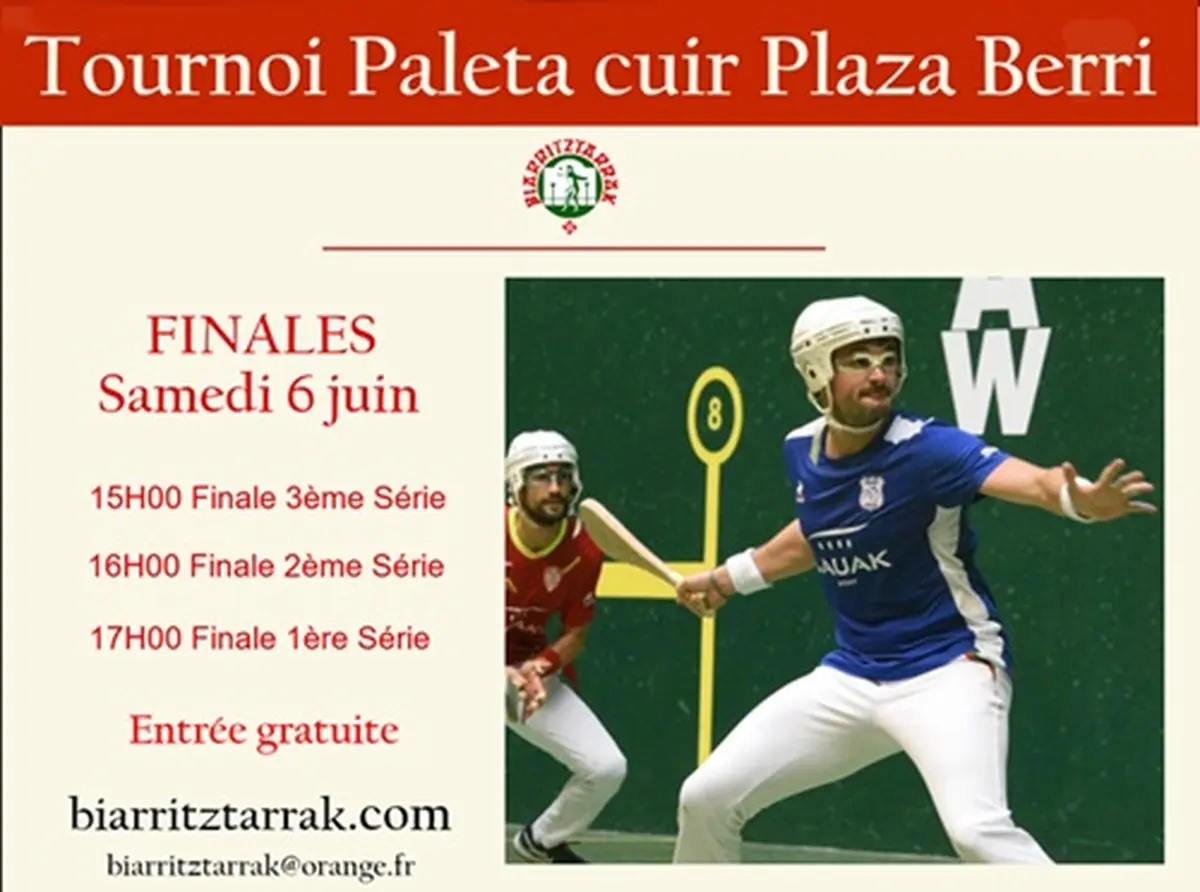 Pelote basque : 1er Open à paleta cuir