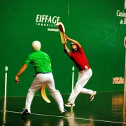 Pelote basque à cesta punta : tournoi l\'Etoile d\'or :  1/2 finale