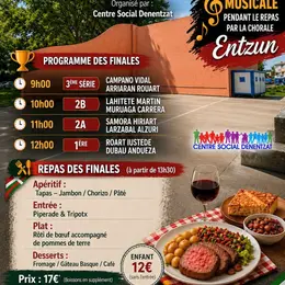Pelote - Finales du Tournoi d'Orio