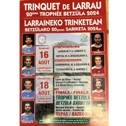 Pelote Trophée Betzüla - demi finale