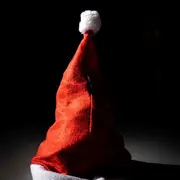 Père Noël et sa photographe à Lascaux IV