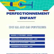 Perfectionnement enfant à la piscine de lencloitre