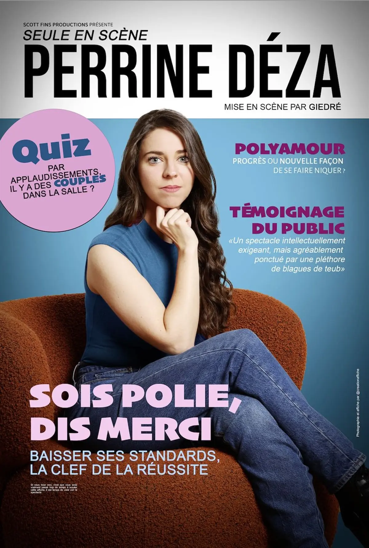 Perrine Déza dans Sois Polie, Dis Merci