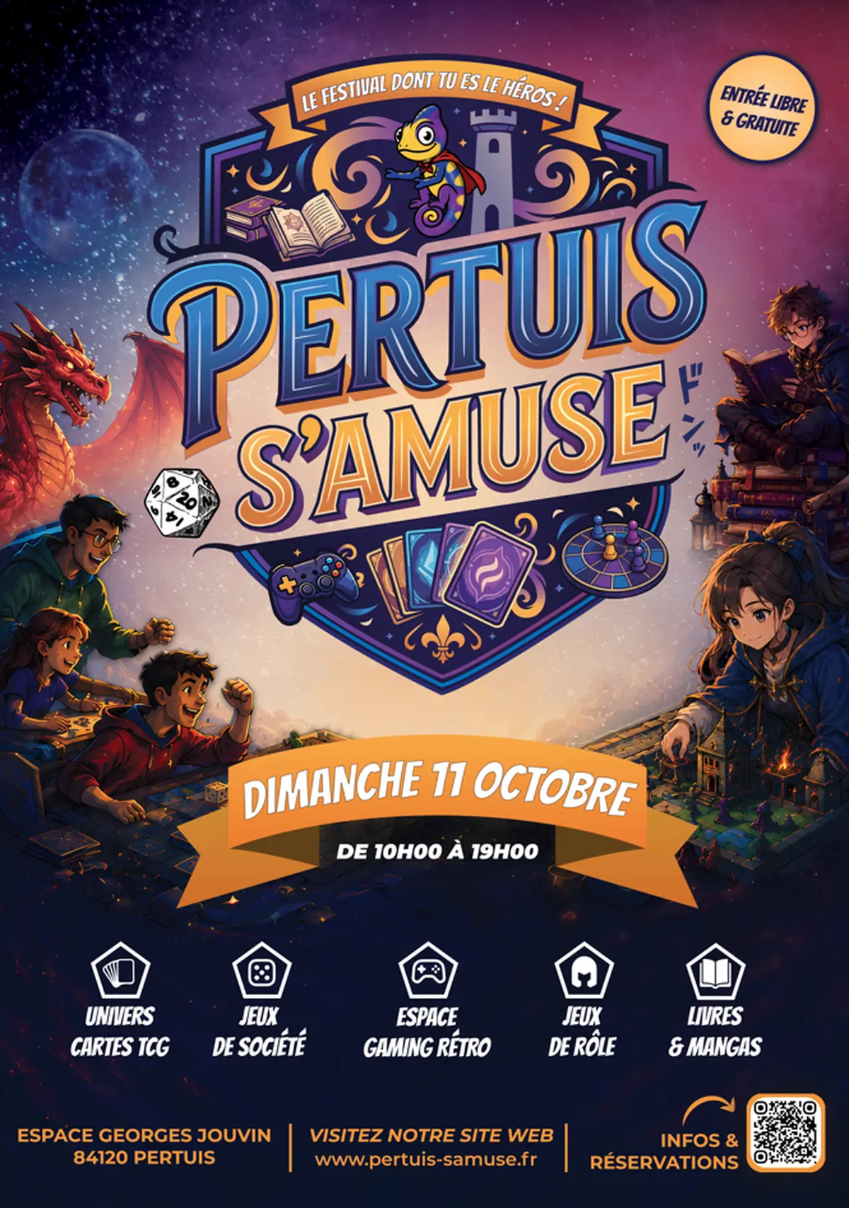 Pertuis s'amuse