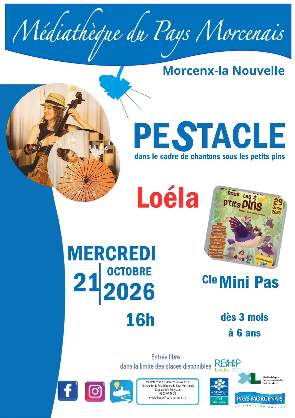 Pestacle Loéla  - Chantons sous les petits pins