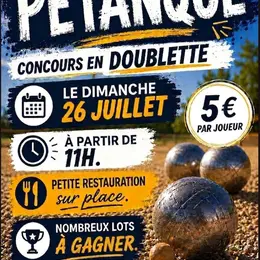 Pétanque - Concours en doublette