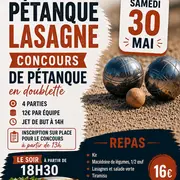 Pétanque-Lasagnes et diffusion match PSG ARSENAL