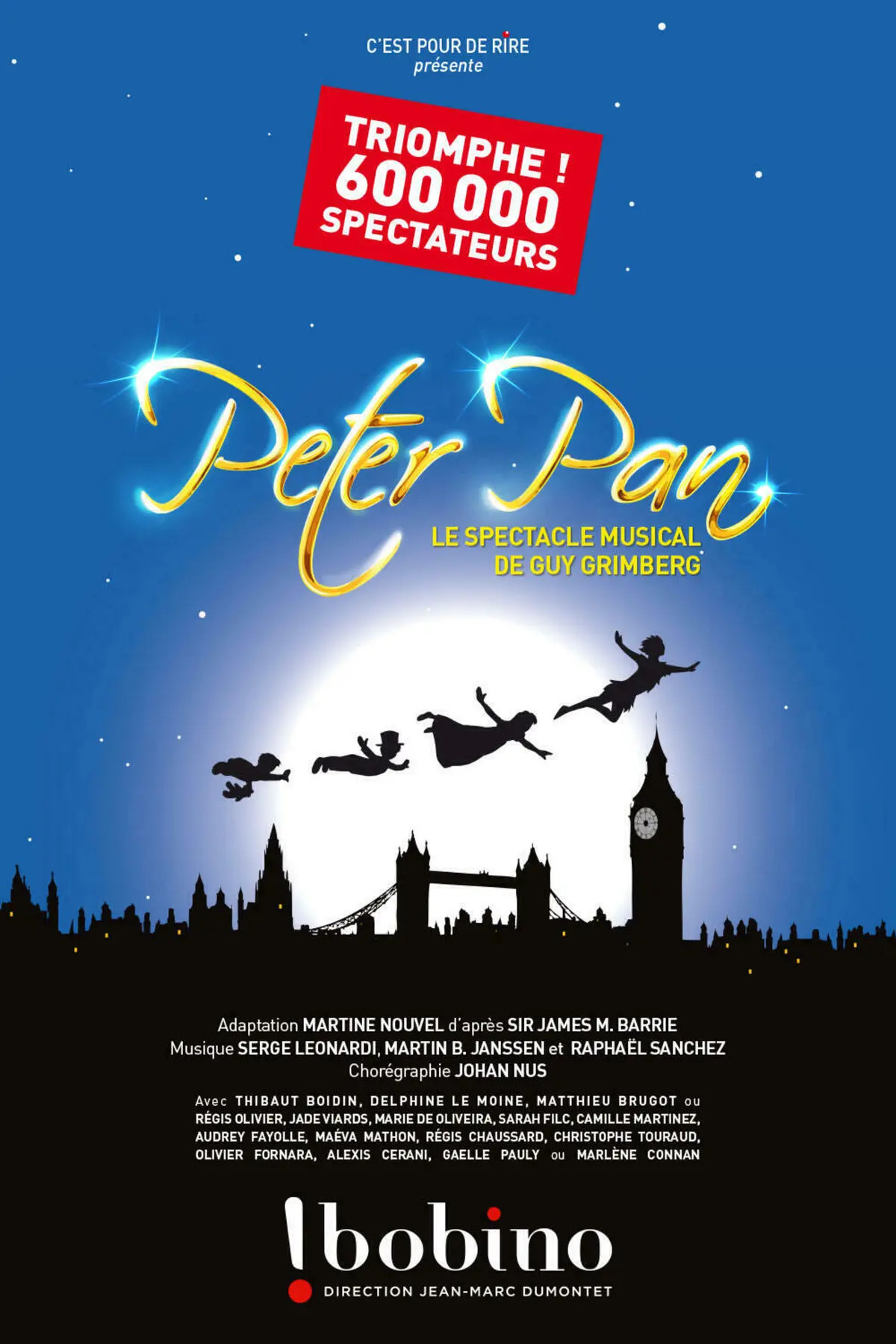 Peter Pan, le Spectacle Musical