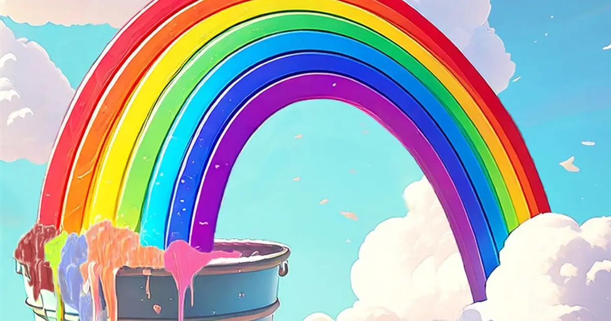 Petit arc-en-ciel veut changer de couleurs