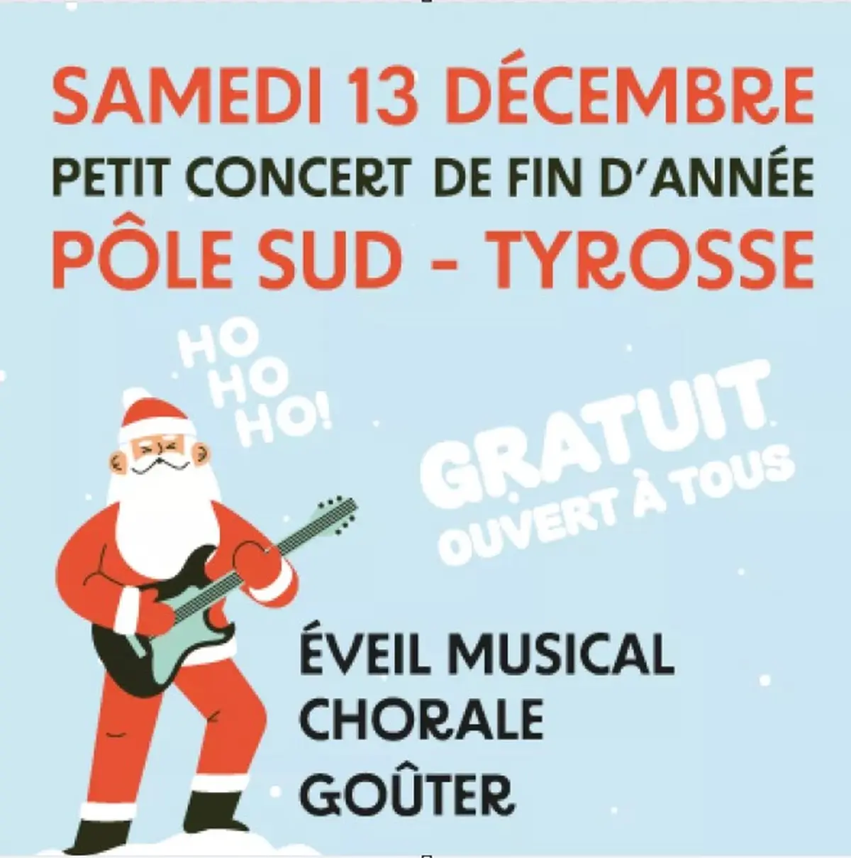 Petit concert de fin d'année