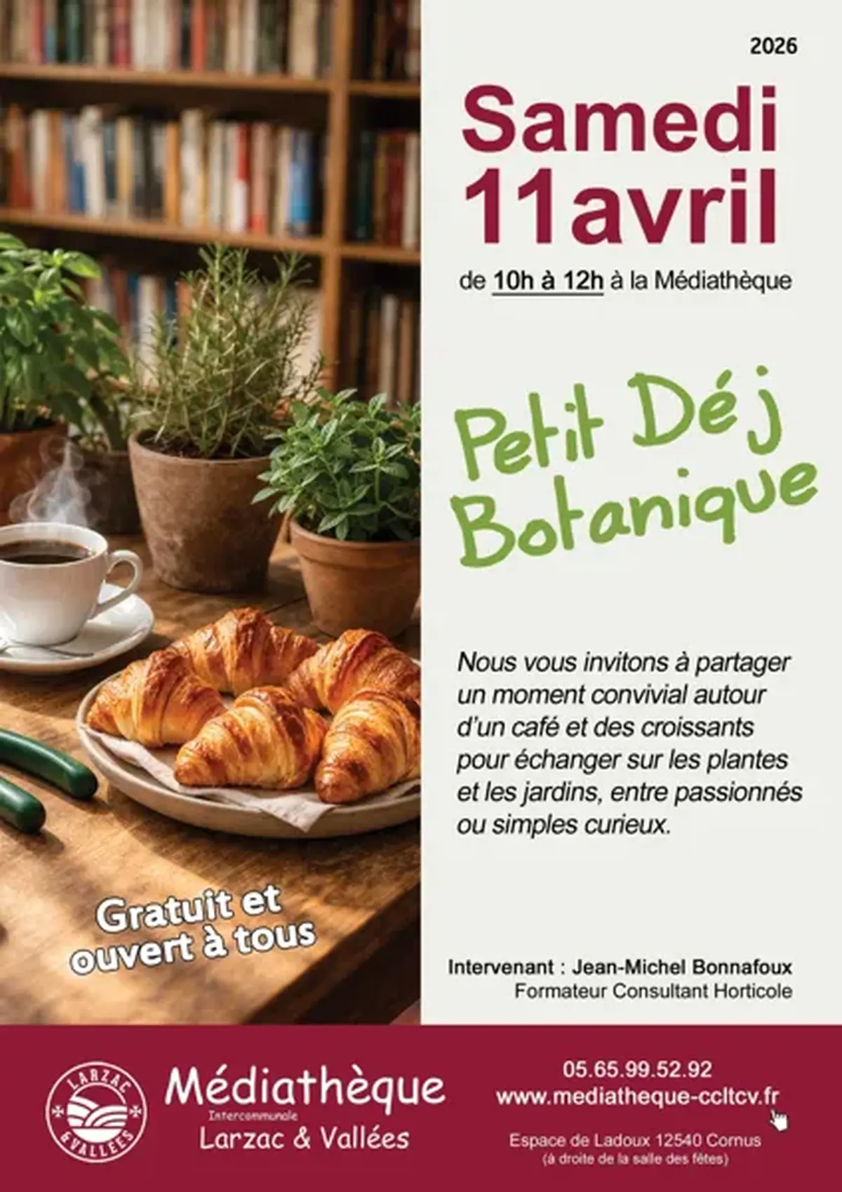 Petit déj Botanique