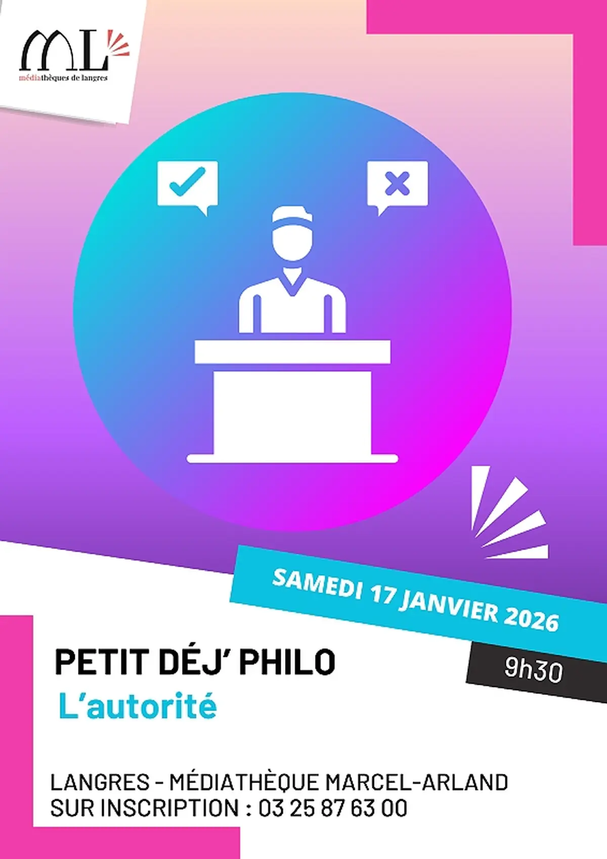 Petit déj philo : l'autorité