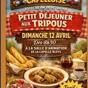 Petit déjeuner aux tripous