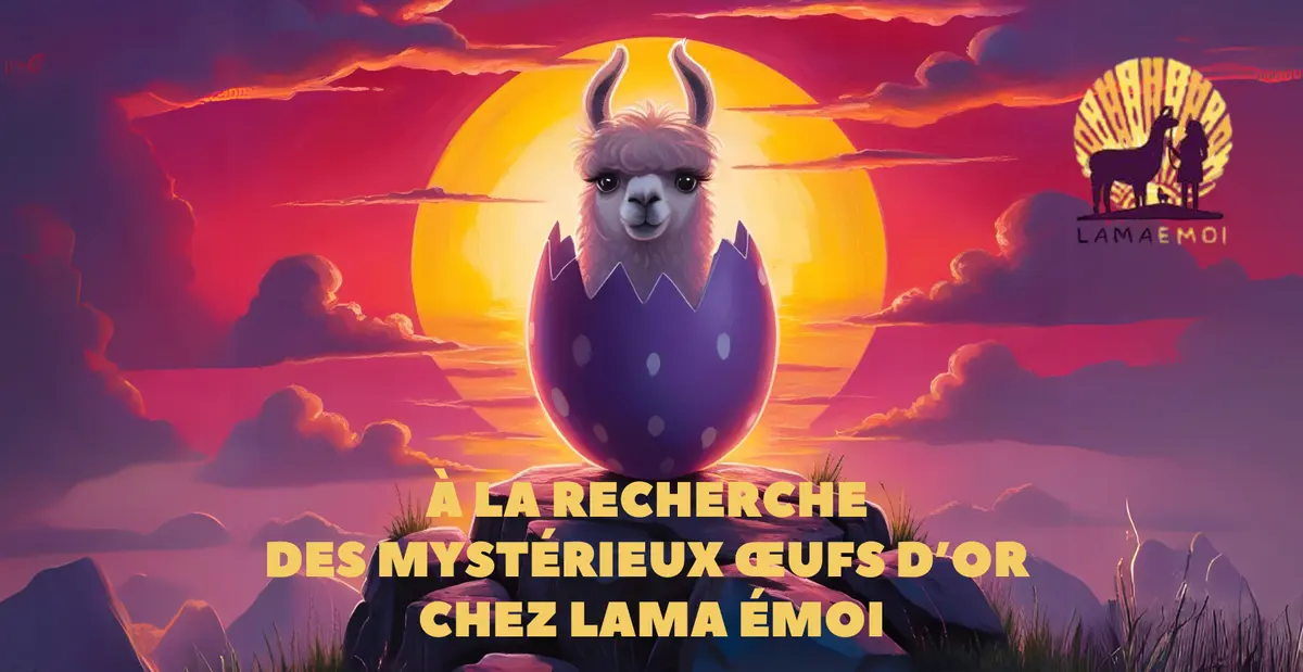Petit déjeuner des lamas + jeu de piste A la recherche des mystérieux œufs d'or chez Lama Emoi