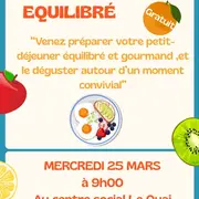 Petit déjeuner équilibré