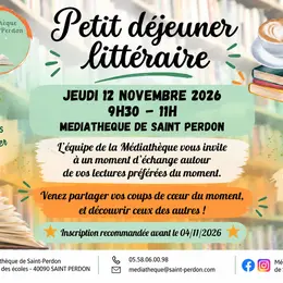 Petit déjeuner littéraire