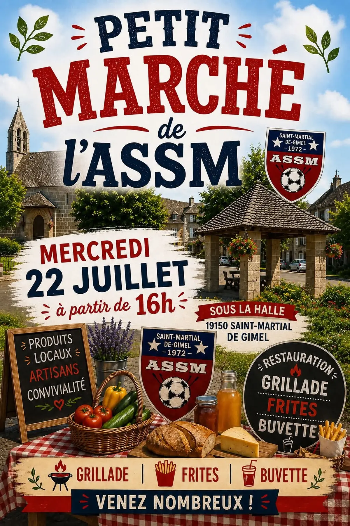 Petit marché de l'ASSM