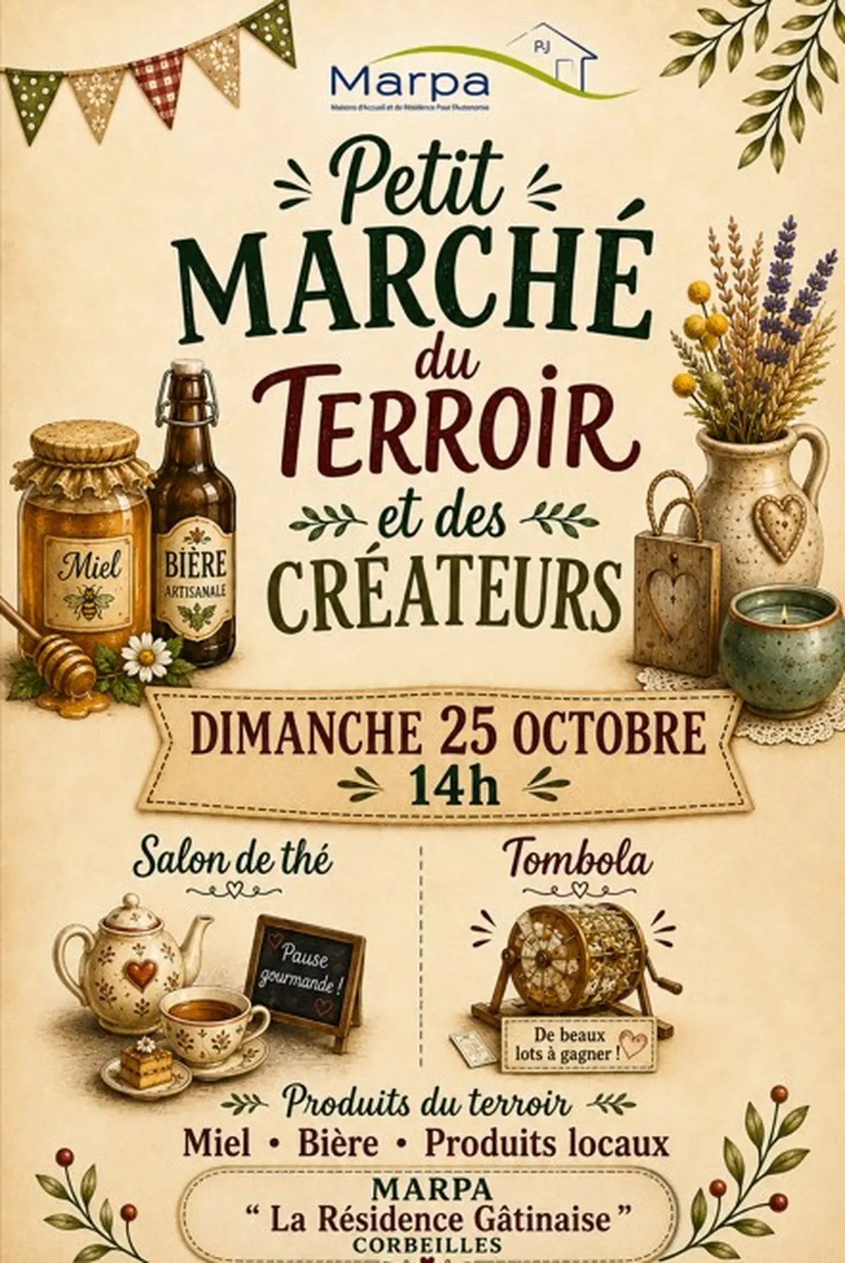 Petit marché du terroir et des créateurs