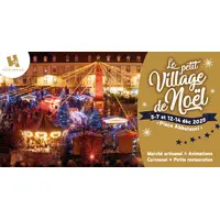 Le petit village de Noël s'installe à nouveau à Huningue en 2025 DR