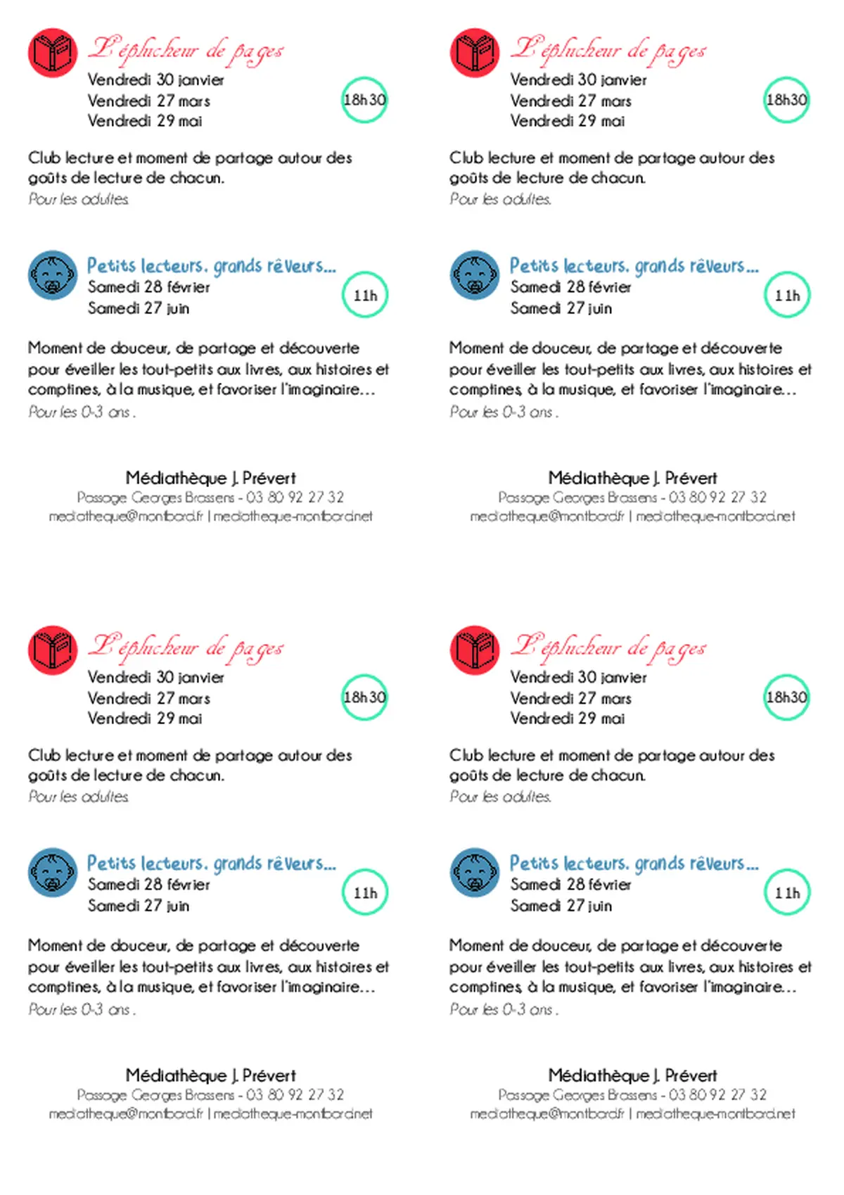 Petits lecteurs, grands rêveurs...