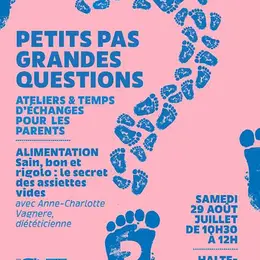 Petits pas grandes questions : alimentation