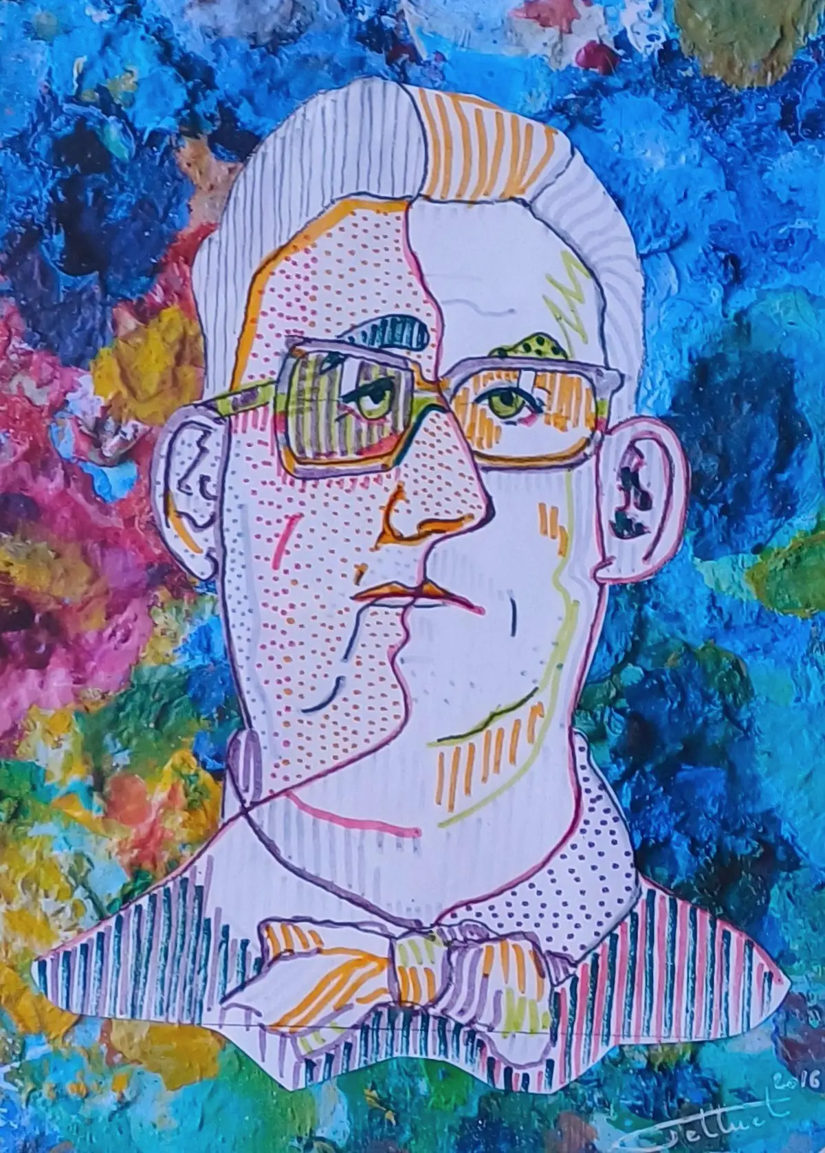 Philippe Pelluet peint l'Aube