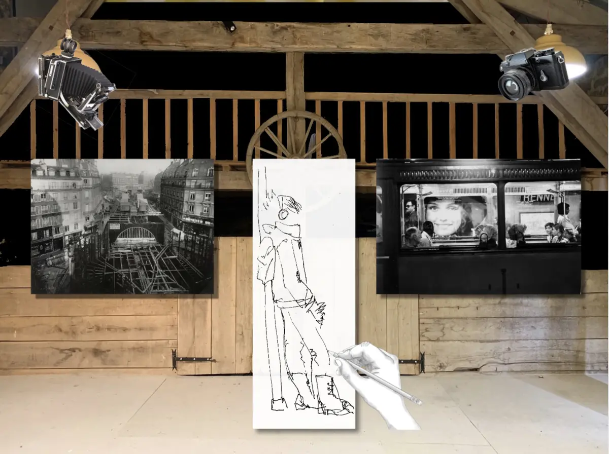 Photos et croquis : le Métro arrive à Planechaud